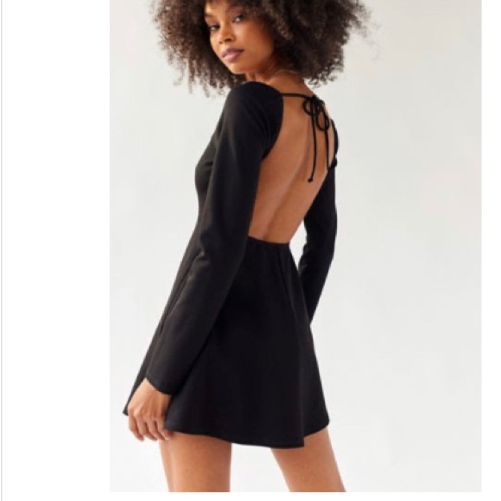 Urban Outfitters UO Josefina Backless Mini Dress
